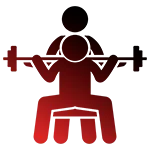Icon representing expert coaching that reduces injury risk