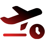 Icon representing training programmes built for travel and shift work