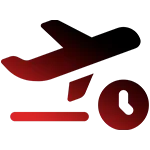 Icon representing training programmes built for travel and shift work
