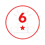 Competition podium icon