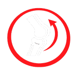Joint-health and eccentric training focus icon