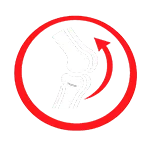 Joint-health and eccentric training focus icon